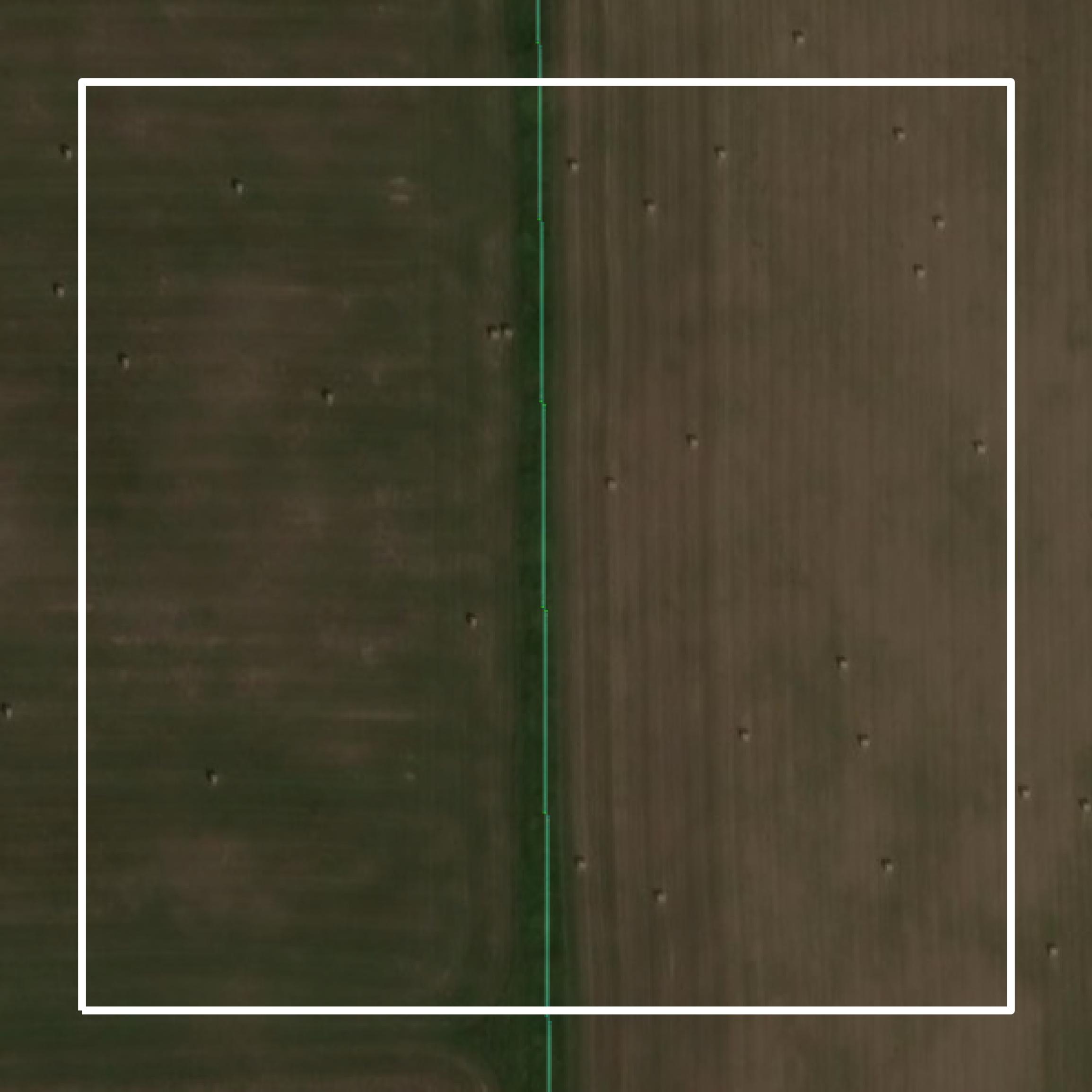 This image shows parcel and building data in Weston County created using GIS data in Equator.